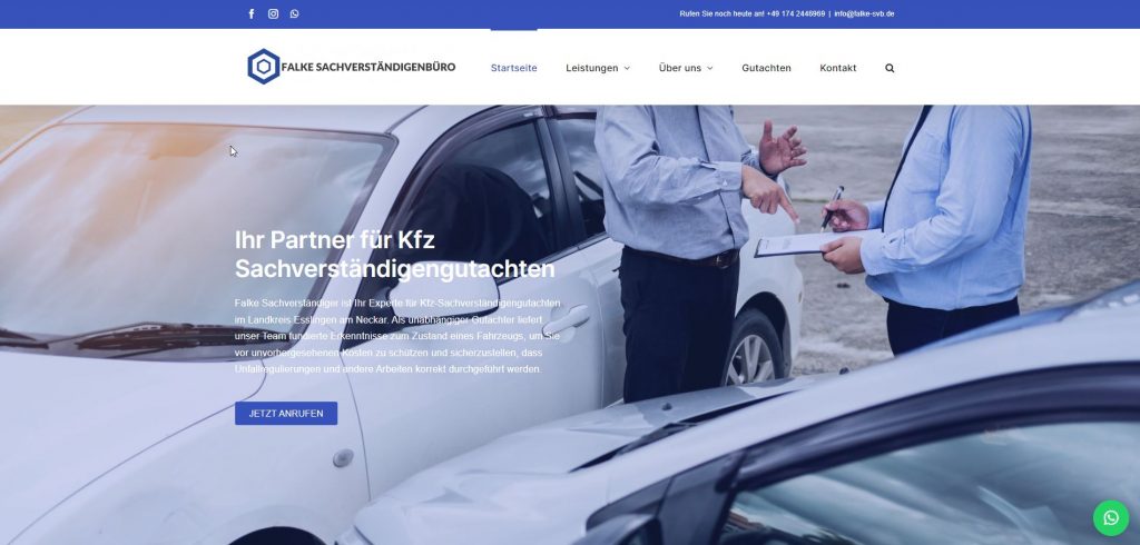 WordPress Website erstellen lassen - Referenz 3